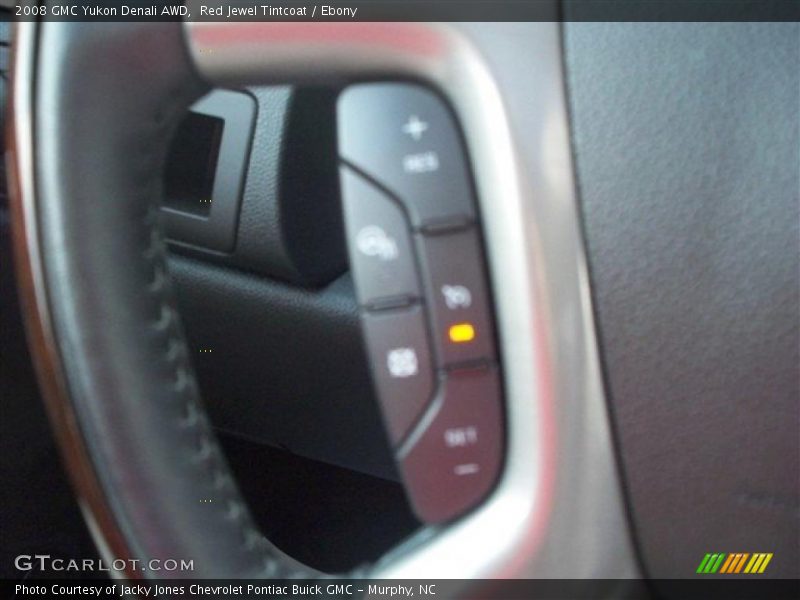 Red Jewel Tintcoat / Ebony 2008 GMC Yukon Denali AWD