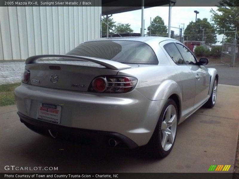 Sunlight Silver Metallic / Black 2005 Mazda RX-8