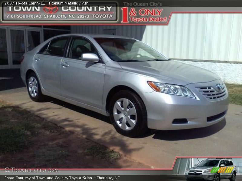 Titanium Metallic / Ash 2007 Toyota Camry LE