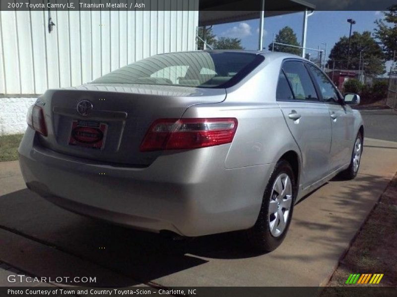 Titanium Metallic / Ash 2007 Toyota Camry LE