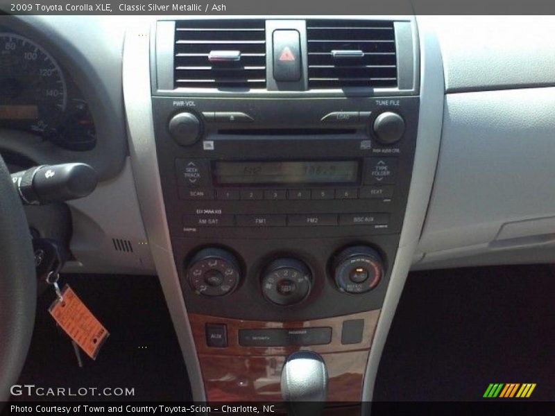 Classic Silver Metallic / Ash 2009 Toyota Corolla XLE
