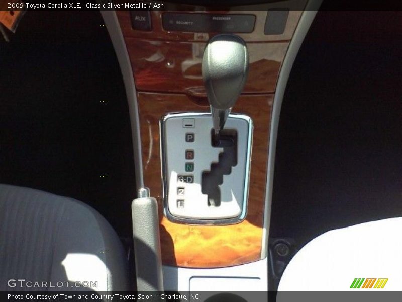 Classic Silver Metallic / Ash 2009 Toyota Corolla XLE