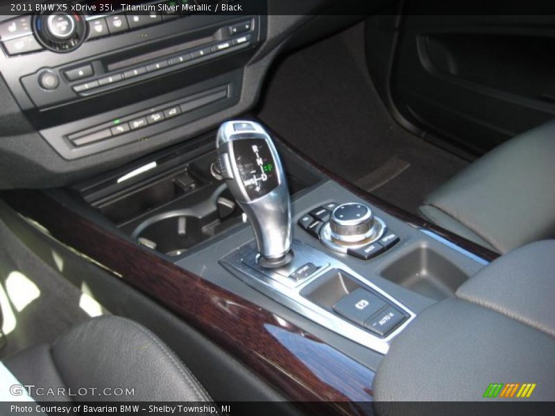 Titanium Silver Metallic / Black 2011 BMW X5 xDrive 35i