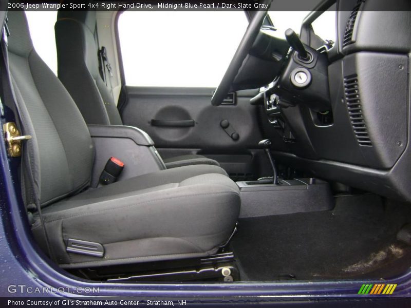 Midnight Blue Pearl / Dark Slate Gray 2006 Jeep Wrangler Sport 4x4 Right Hand Drive