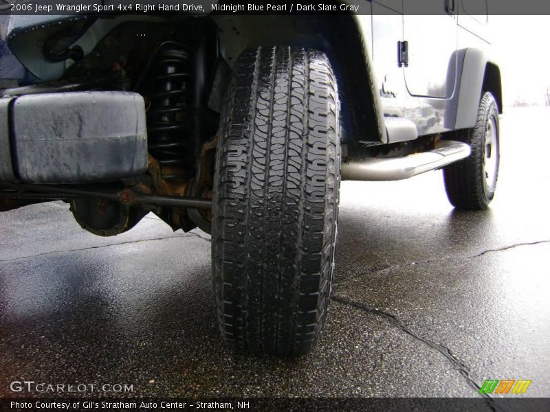 Midnight Blue Pearl / Dark Slate Gray 2006 Jeep Wrangler Sport 4x4 Right Hand Drive
