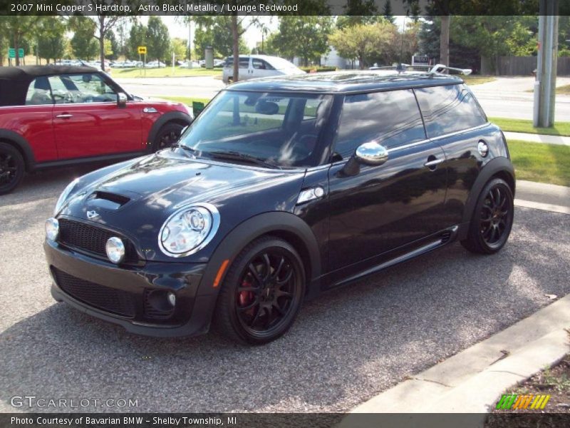 Astro Black Metallic / Lounge Redwood 2007 Mini Cooper S Hardtop