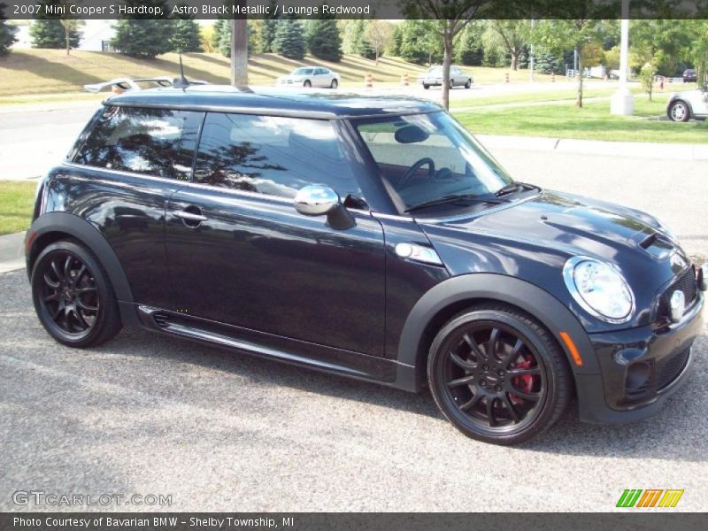 Astro Black Metallic / Lounge Redwood 2007 Mini Cooper S Hardtop