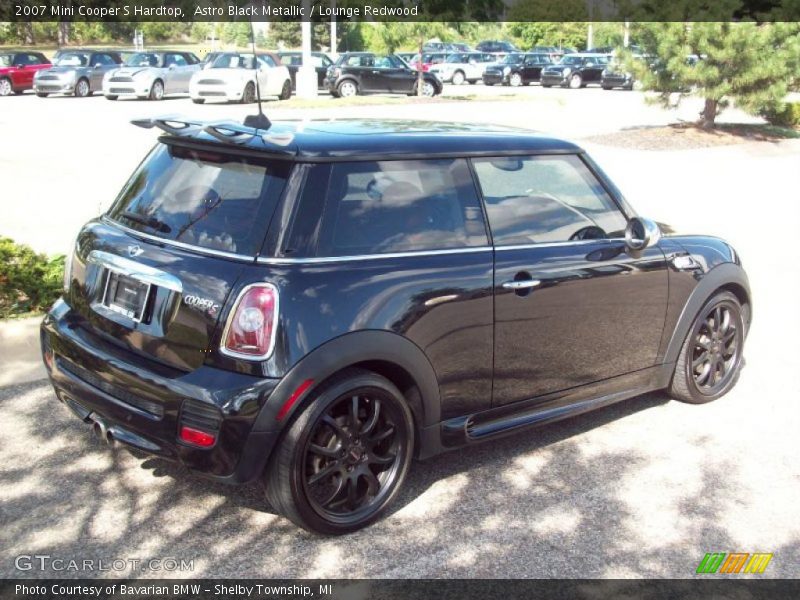 Astro Black Metallic / Lounge Redwood 2007 Mini Cooper S Hardtop