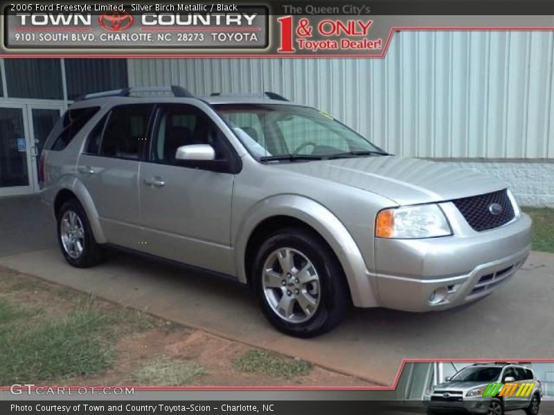 Silver Birch Metallic / Black 2006 Ford Freestyle Limited