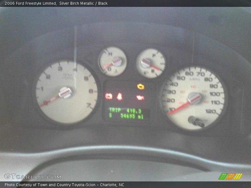 Silver Birch Metallic / Black 2006 Ford Freestyle Limited