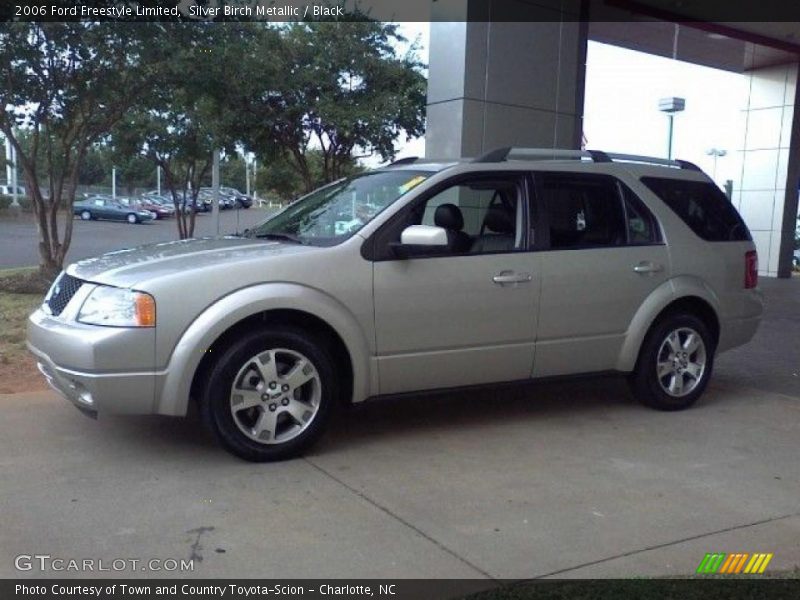 Silver Birch Metallic / Black 2006 Ford Freestyle Limited