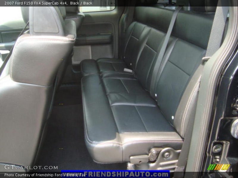 Black / Black 2007 Ford F150 FX4 SuperCab 4x4