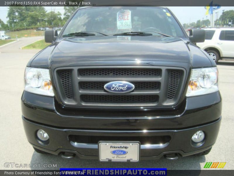 Black / Black 2007 Ford F150 FX4 SuperCab 4x4