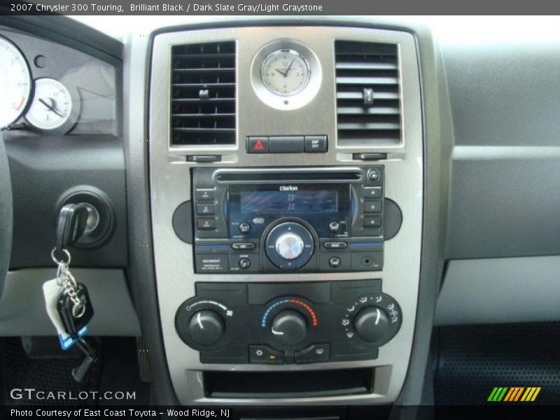 Brilliant Black / Dark Slate Gray/Light Graystone 2007 Chrysler 300 Touring