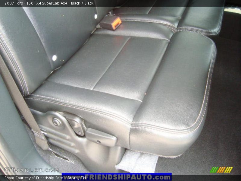 Black / Black 2007 Ford F150 FX4 SuperCab 4x4