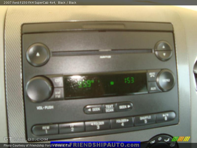 Black / Black 2007 Ford F150 FX4 SuperCab 4x4
