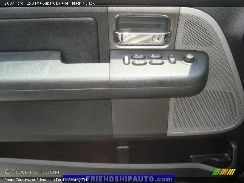 Black / Black 2007 Ford F150 FX4 SuperCab 4x4