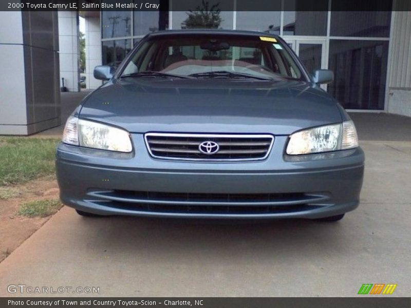Sailfin Blue Metallic / Gray 2000 Toyota Camry LE