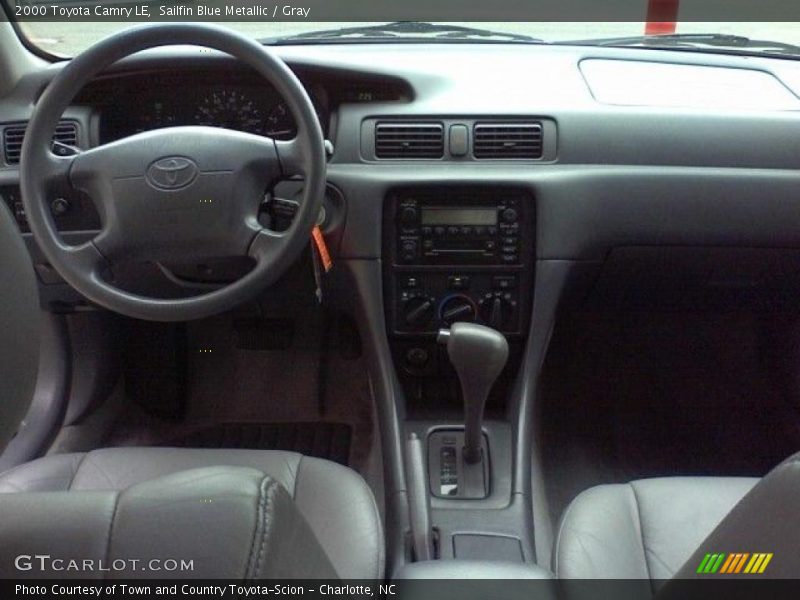 Sailfin Blue Metallic / Gray 2000 Toyota Camry LE