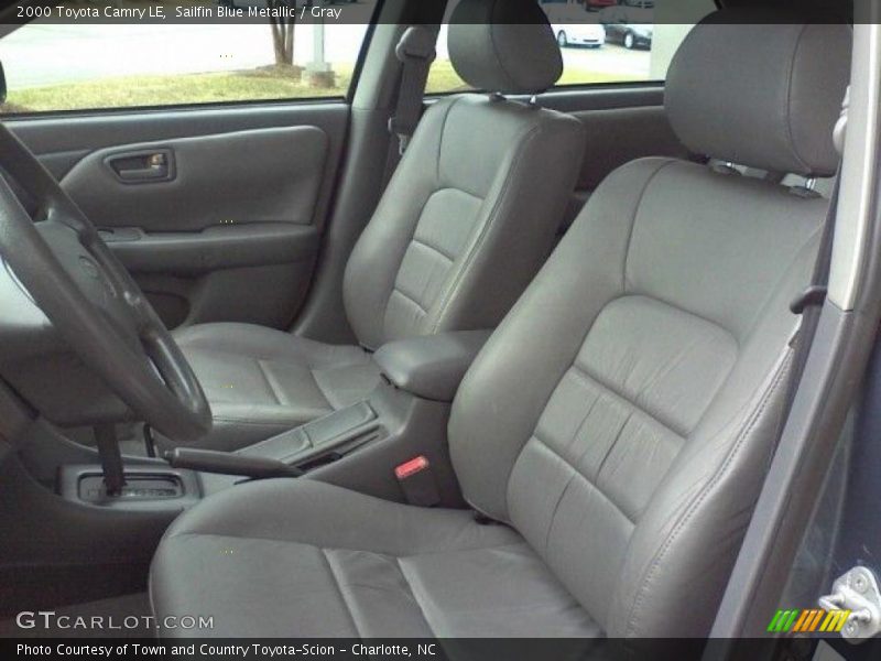 Sailfin Blue Metallic / Gray 2000 Toyota Camry LE