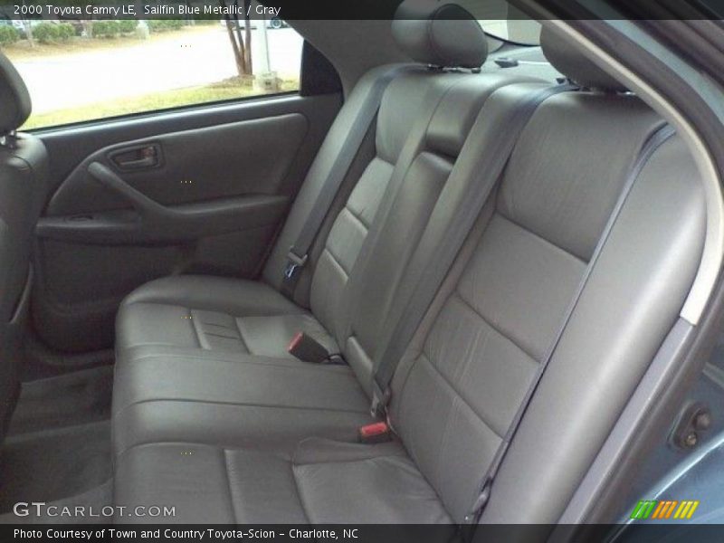Sailfin Blue Metallic / Gray 2000 Toyota Camry LE