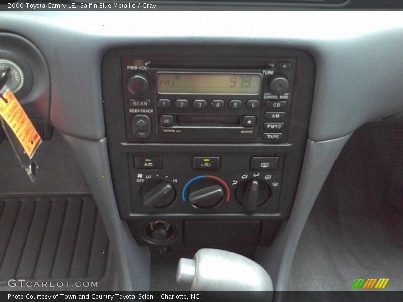 Sailfin Blue Metallic / Gray 2000 Toyota Camry LE