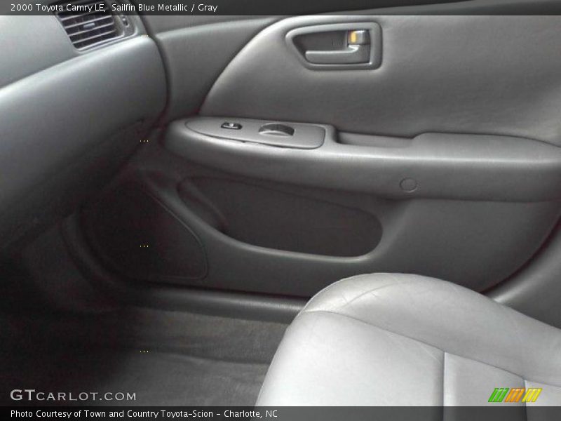 Sailfin Blue Metallic / Gray 2000 Toyota Camry LE