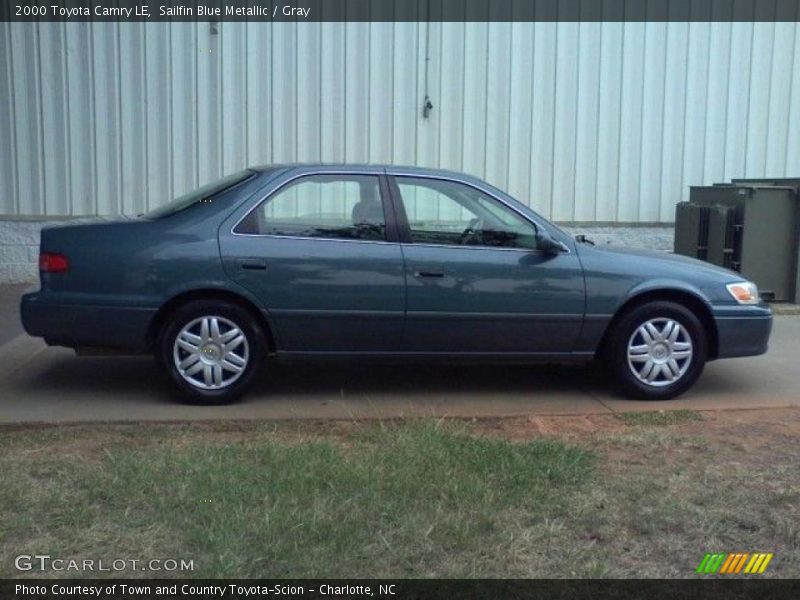 Sailfin Blue Metallic / Gray 2000 Toyota Camry LE