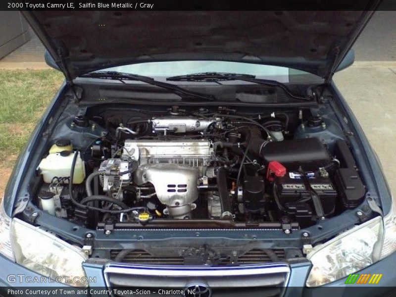 Sailfin Blue Metallic / Gray 2000 Toyota Camry LE