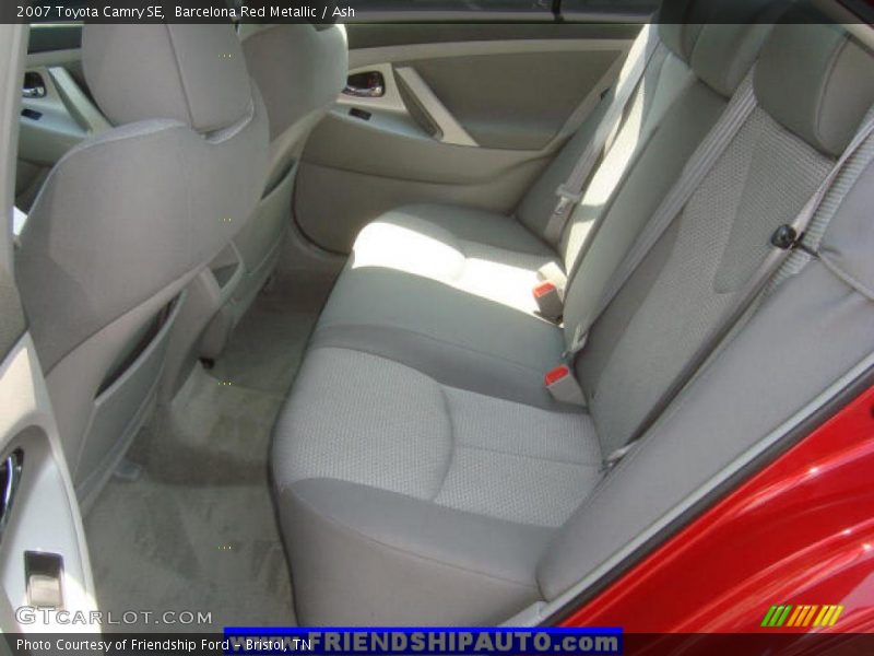 Barcelona Red Metallic / Ash 2007 Toyota Camry SE