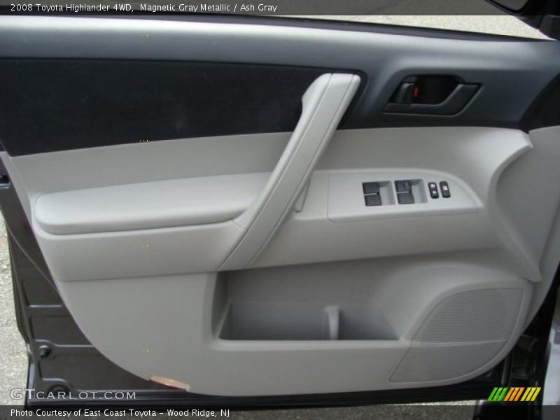 Magnetic Gray Metallic / Ash Gray 2008 Toyota Highlander 4WD