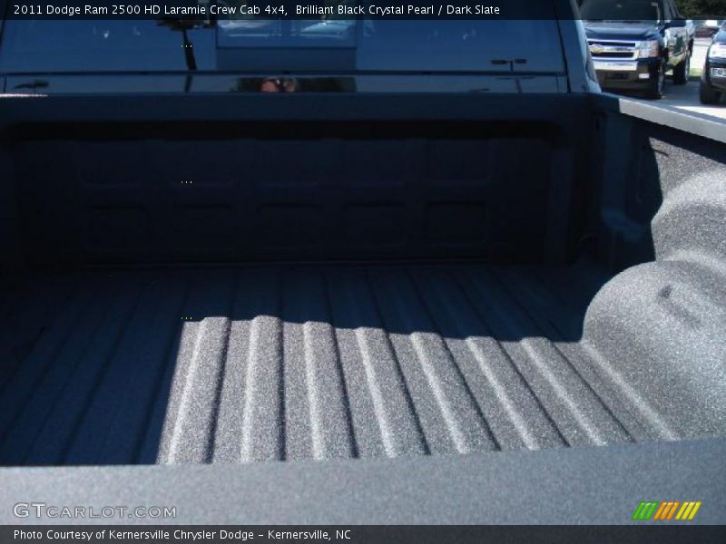 Brilliant Black Crystal Pearl / Dark Slate 2011 Dodge Ram 2500 HD Laramie Crew Cab 4x4