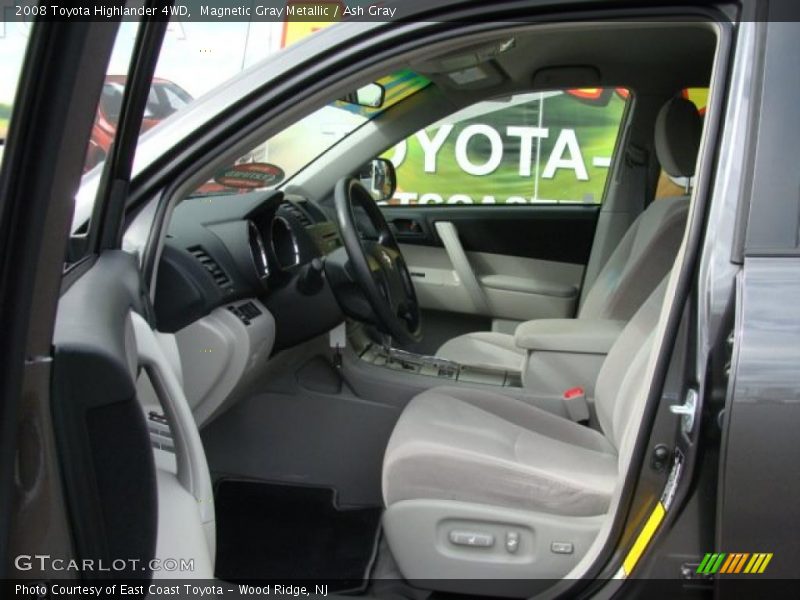Magnetic Gray Metallic / Ash Gray 2008 Toyota Highlander 4WD