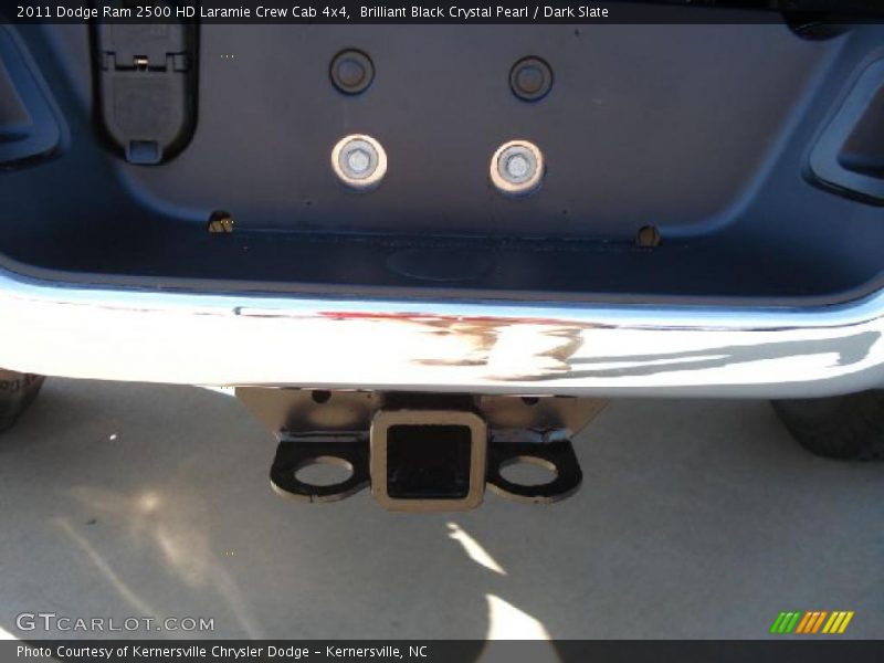 Brilliant Black Crystal Pearl / Dark Slate 2011 Dodge Ram 2500 HD Laramie Crew Cab 4x4