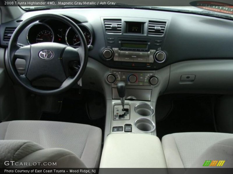 Magnetic Gray Metallic / Ash Gray 2008 Toyota Highlander 4WD