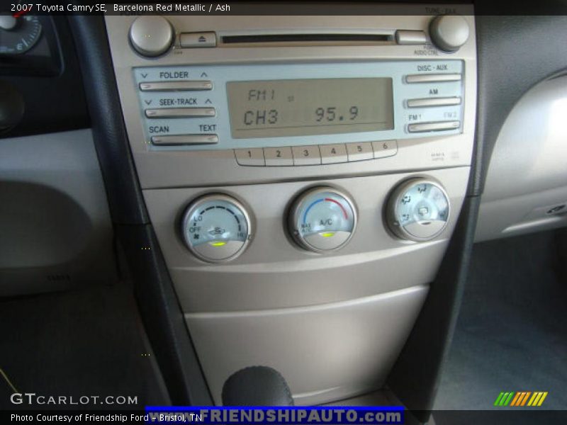 Barcelona Red Metallic / Ash 2007 Toyota Camry SE