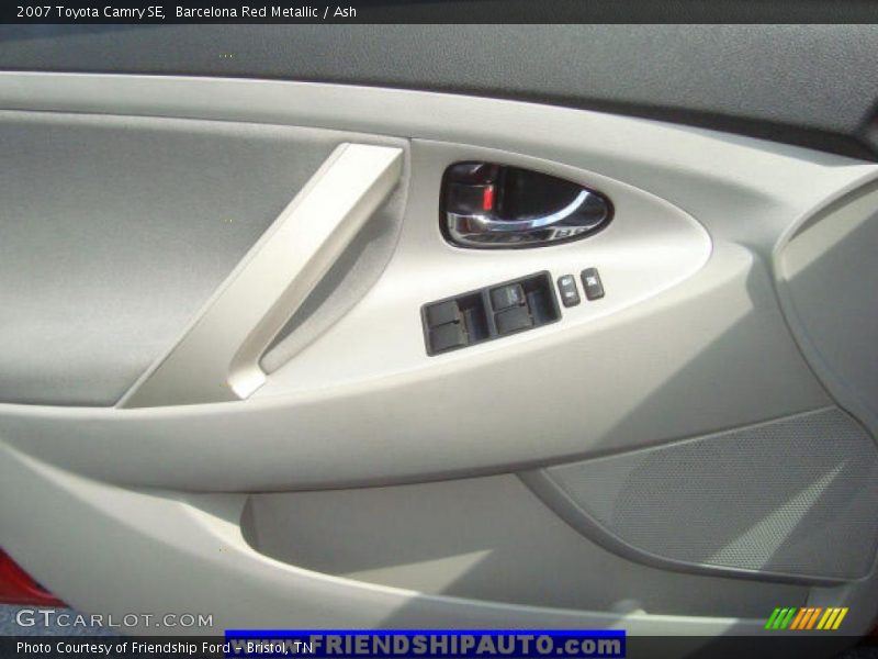 Barcelona Red Metallic / Ash 2007 Toyota Camry SE