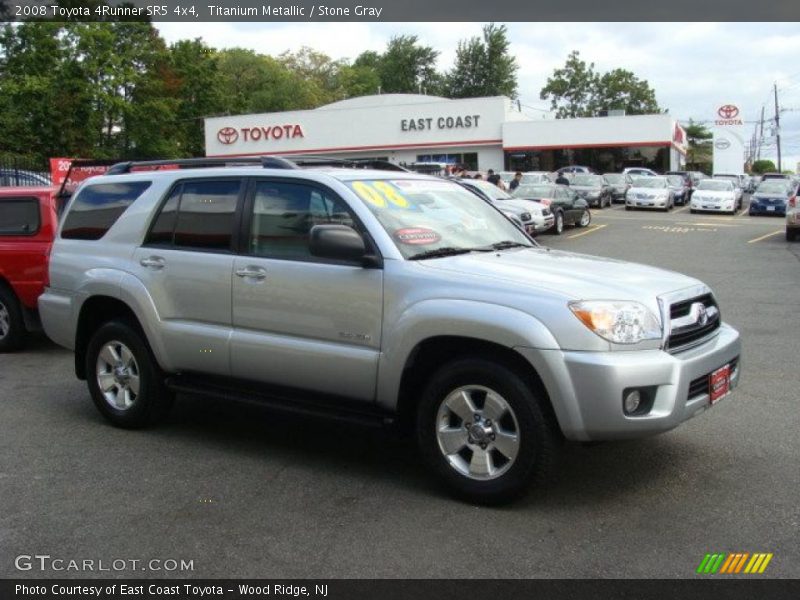 Titanium Metallic / Stone Gray 2008 Toyota 4Runner SR5 4x4