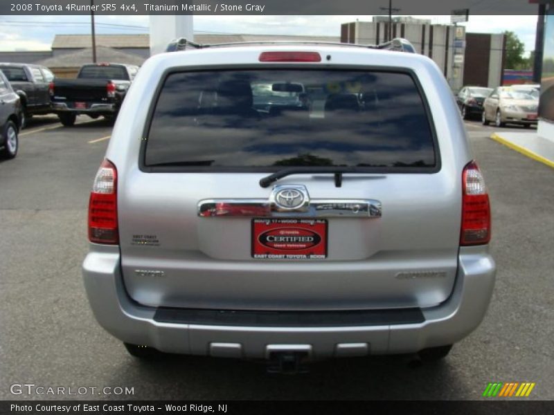 Titanium Metallic / Stone Gray 2008 Toyota 4Runner SR5 4x4