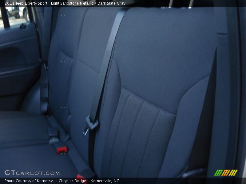 Light Sandstone Metallic / Dark Slate Gray 2011 Jeep Liberty Sport