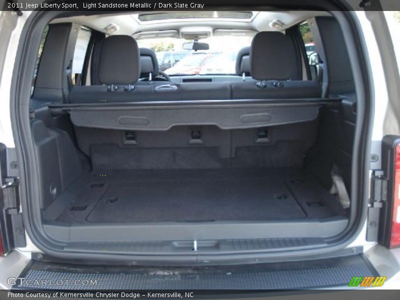 Light Sandstone Metallic / Dark Slate Gray 2011 Jeep Liberty Sport