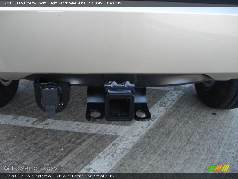 Light Sandstone Metallic / Dark Slate Gray 2011 Jeep Liberty Sport