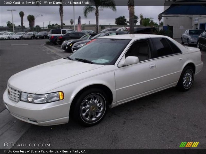 White Diamond / Neutral Shale 2002 Cadillac Seville STS