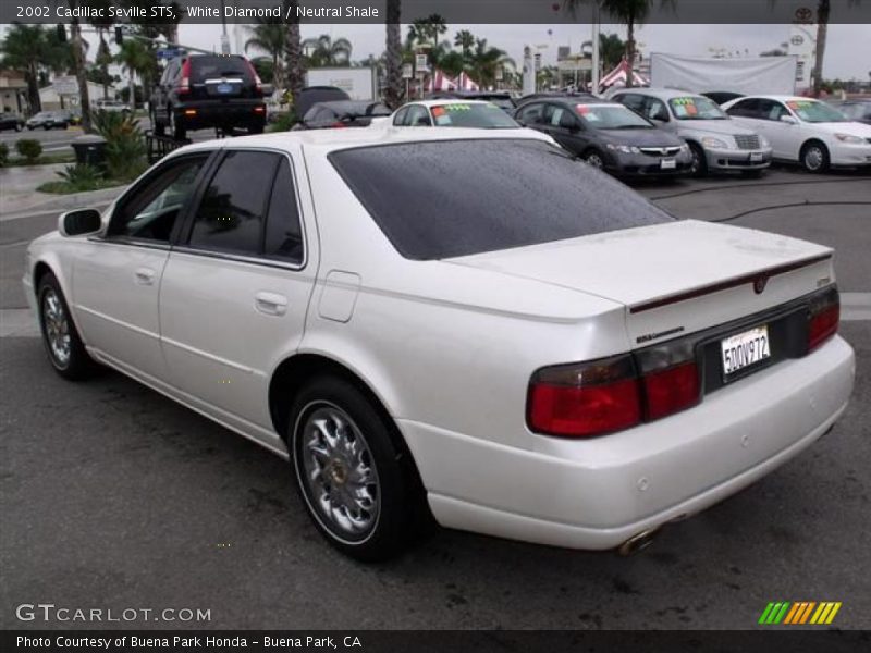White Diamond / Neutral Shale 2002 Cadillac Seville STS