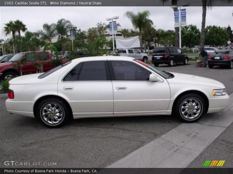 White Diamond / Neutral Shale 2002 Cadillac Seville STS