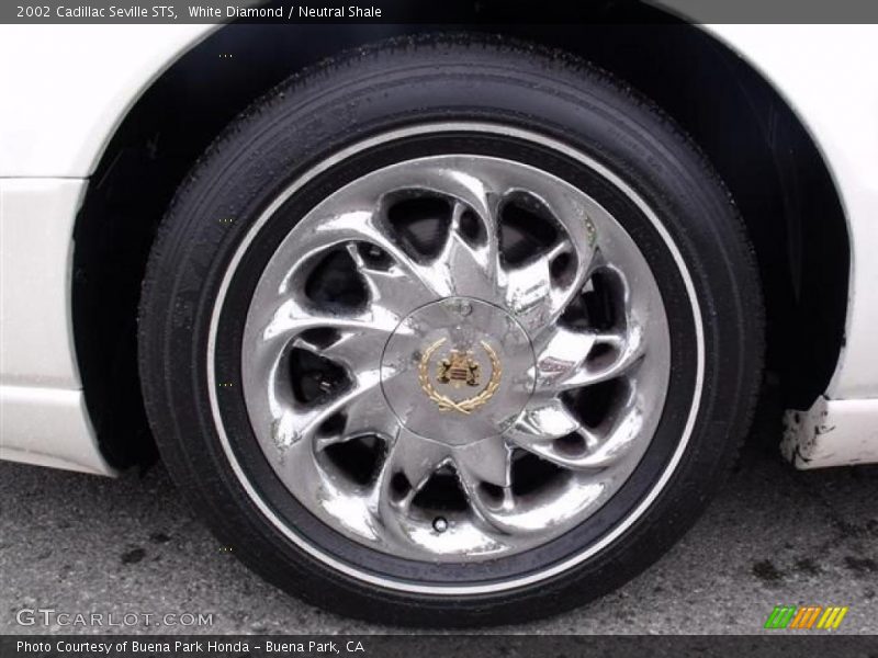 White Diamond / Neutral Shale 2002 Cadillac Seville STS