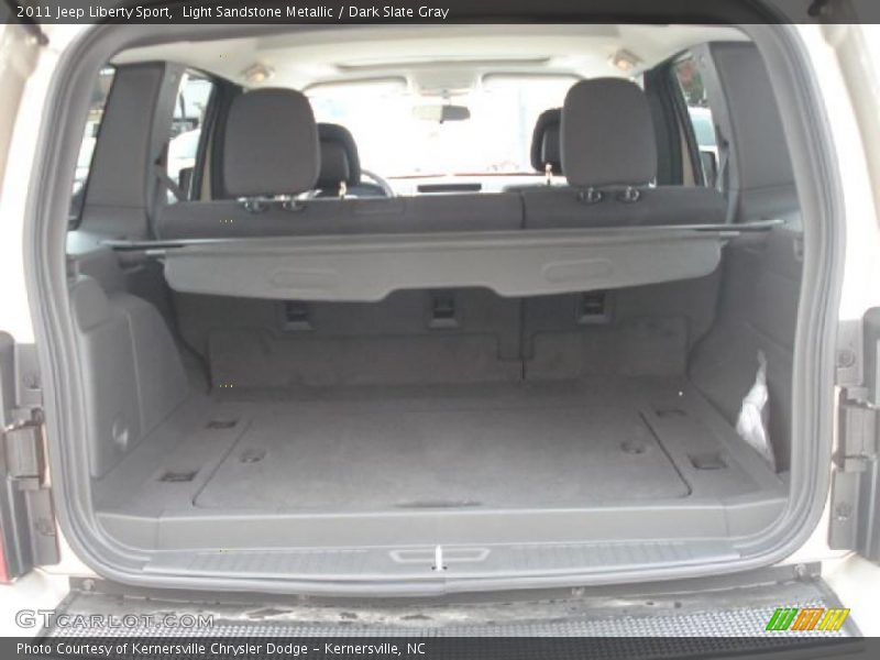Light Sandstone Metallic / Dark Slate Gray 2011 Jeep Liberty Sport