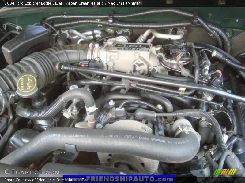 Aspen Green Metallic / Medium Parchment 2004 Ford Explorer Eddie Bauer