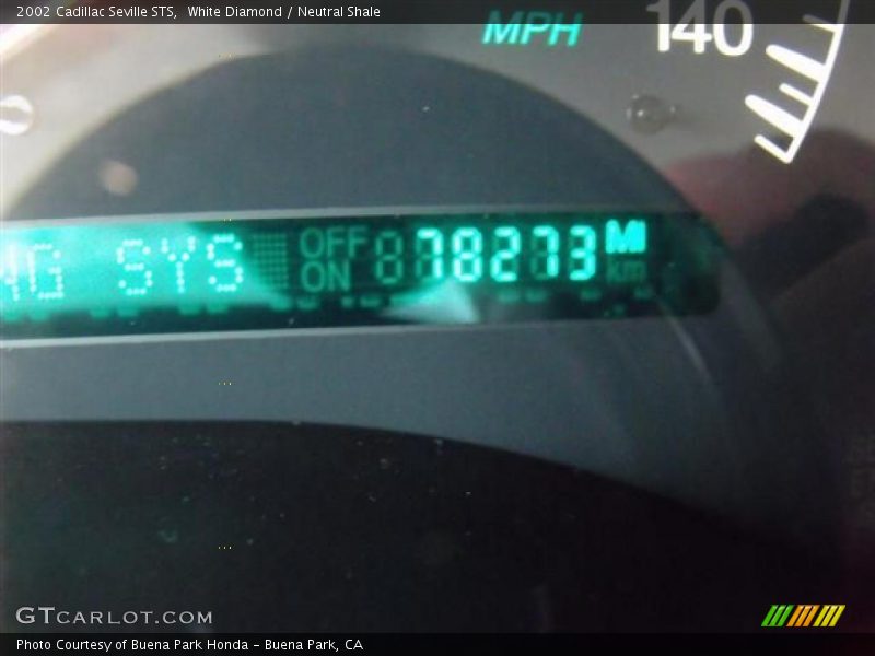 White Diamond / Neutral Shale 2002 Cadillac Seville STS