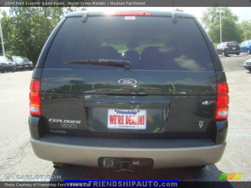 Aspen Green Metallic / Medium Parchment 2004 Ford Explorer Eddie Bauer